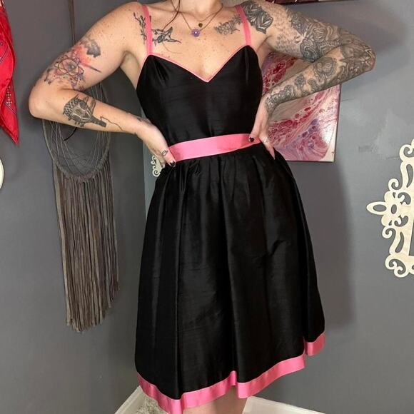 Vintage Molly B Black Cocktail Dress - Picture 3 of 8